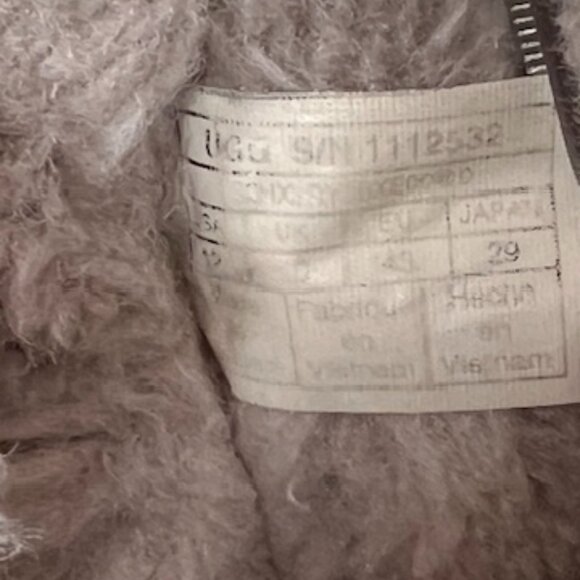 UGG Boot Women 12 Bailey Bow Shimmer Sheepskin Classic Shearling Party Core Go - Picture 12 of 16